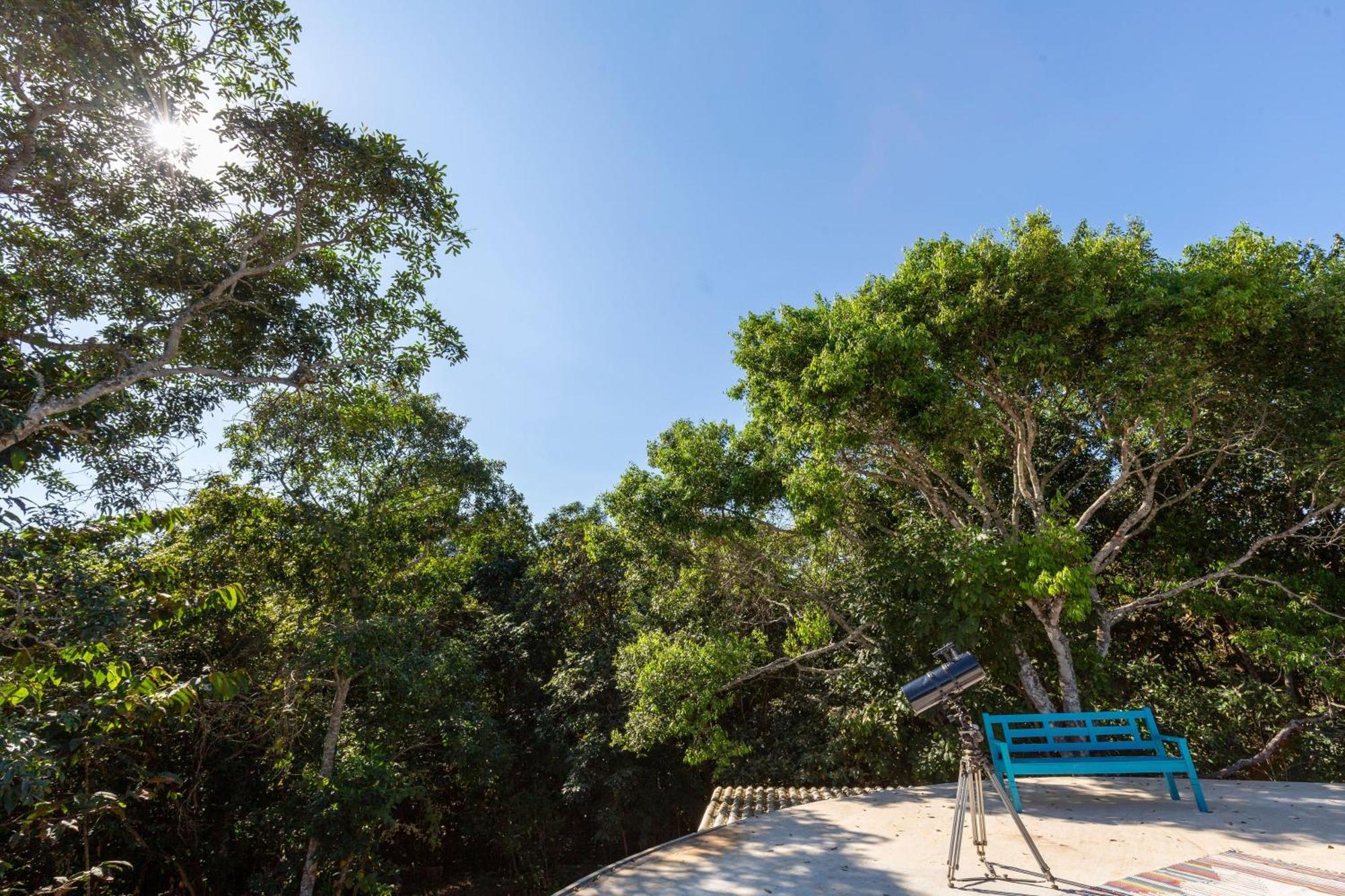 Floresta Encantada Telescopio,Fogueira, Riacho Chapada dos Guimarães Buitenkant foto
